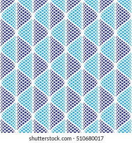 abstrakter, blauer und weißer grafischer Hintergrund. Moderne, stilvolle Textur.