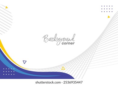Fondo plateado gris blanco azul para diseño de presentación, Anuncio, brocure y Vector de tarjeta de visita EPS 10