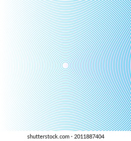 Blau-weißer Hintergrund. Abstrakter Hintergrund. Farbverlauf-Retroliniendesign. Vektorhintergrund. Linie umkreist Hintergrund.