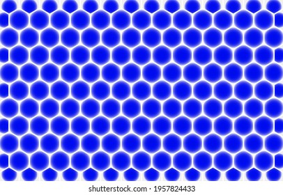 Blue and white hexagon honeycomb pattern background
Abstract Blue vector illustration EPS10