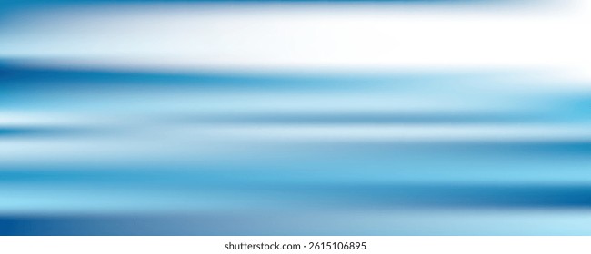 Blue and white high speed lines. Fast lines background. Dynamic motion light trails. Vector Illustration.