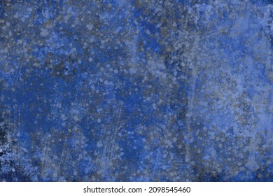 Blue and white icy background snowflake