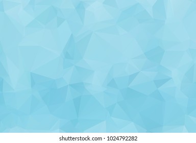 Blue White Light Polygonal Mosaic Background, Vector illustration, Business Design Templates