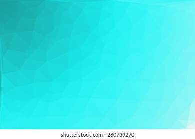 Blue White Light Polygonal Mosaic Background, Vector illustration