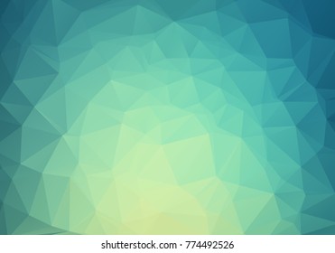 Blue White Light Polygonal Mosaic Background, Vector illustration, Business Design Templates
