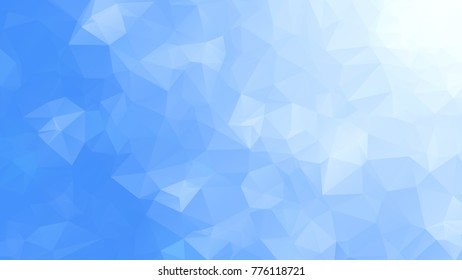 Blue White Light Polygonal Mosaic Background, Vector illustration, Business Design Templates