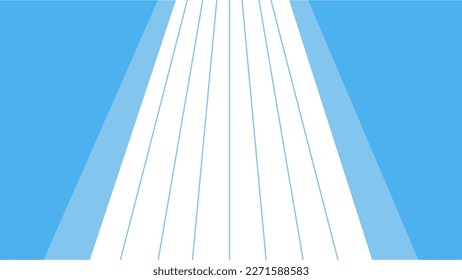 Blue White Light Spotlight Line Scene Background BG