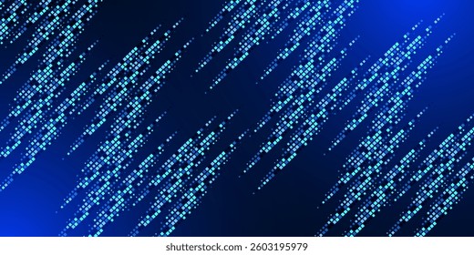 Blue white light wave technology texture background dot. Abstract big data digital concept.