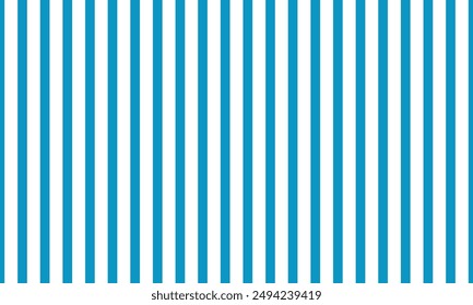 Blue and white lines pattern. Geometric classic stripes seamless background. Vector