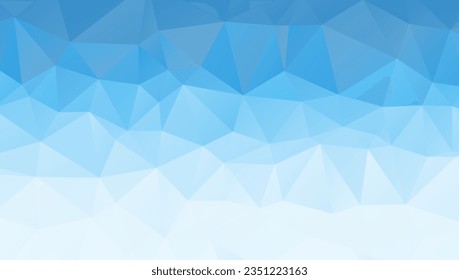 blue white  lowpoly background  vector