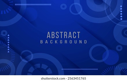 Blue And White Luxury Modern Abstract Background 