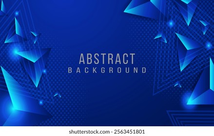 Blue And White Luxury Modern Abstract Background 