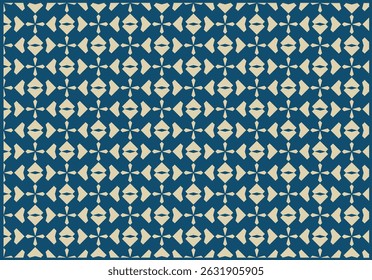 Patrón sin costuras de Vector de lujo azul y blanco. Ornamento, tradicional, étnico, árabe, turco, motivos indios. Ideal para tela y textiles, Fondo de pantalla, diseño de embalaje o cualquier idea deseada