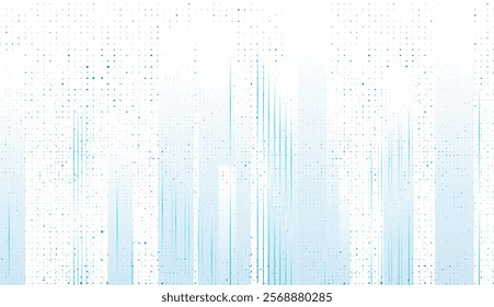 Blue and white minimal geometric abstract background. Vector graphic design
