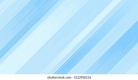 Color azul blanco mínimo líneas y rayas fondo geométrico abstracto tecnológico. Diseño de vectores