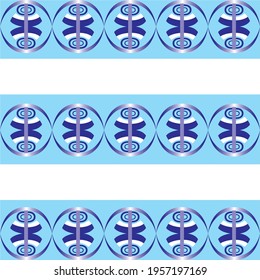 blue and white mix background with blue circle pattern