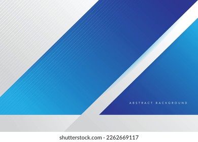 diseño de fondo abstracto azul blanco moderno