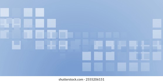 Blue white modern abstract background, Digital technology futuristic internet network connection, cloud cyber information communication, Ai big data science, innovation future tech illustration vector