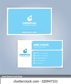 Creative Professional Business Card Design Clean Stock Vector (Royalty ...