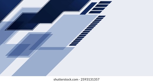 blue and white modern presentation layout geometric background. Design templates for posters, banners, backdrops, flyers, etc. modern vector illustration eps 10