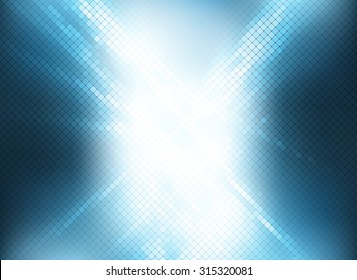 blue white mosaic background light soft background for design for Christmas and new year