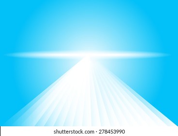 blue and white mountain abstract background