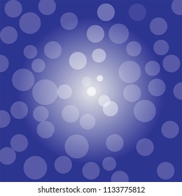 Blue  and White On Background