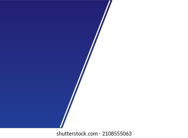 blue and white page or cover template. simple and elegant background template for formal event presentations like business or school. simple background for social media content
