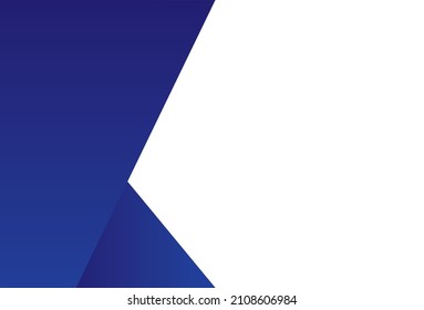 blue and white page or cover template. simple and elegant background template for formal event presentations like business or school. simple background for social media content
