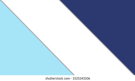 Blue white paper cut vector background. Abstract illustration wallpaper texture for template website, banner social media business advertising. minimal style. 