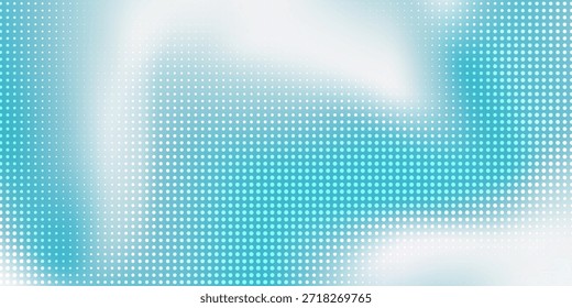 Fondo de Anuncio de póster granulado abstracto azul claro liso de fondo blanco pastel