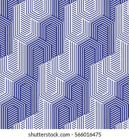 blue and white pattern,background line geometric,modern stylish texture,vector