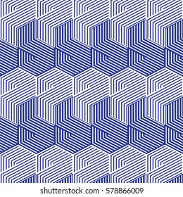 blue and white pattern,background line geometric,modern stylish texture,vector