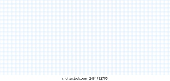 Blue and white plaid fabric background	