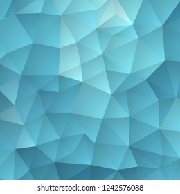 Blue White Polygonal Mosaic Background, Vector illustration, Creative Business Design Templates
