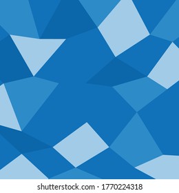 Blue White Polygonal Mosaic Background, Vector illustration, Creative Business