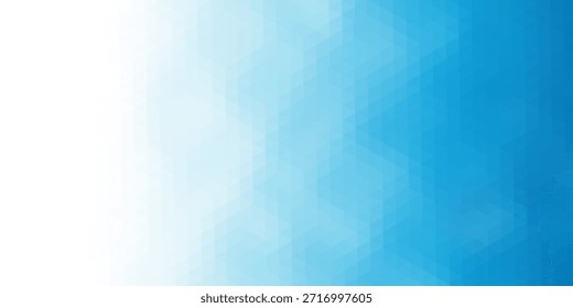 Fondo de mosaico poligonal blanco azul, Ilustración vectorial, Plantillas creativas del diseño del negocio
