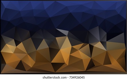 Blue White Polygonal Mosaic Background, Vector illustration, Creative Business Design Templates