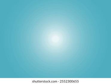 Blue and white radial gradient background