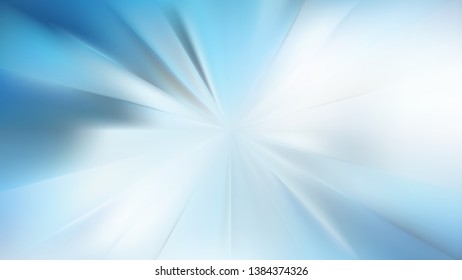 Blue and White Radial Stripes Background