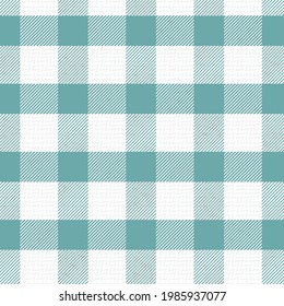 blue and white Scottish Woven Tartan Plaid Seamless Pattern.
