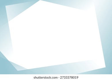 Fondo abstracto de forma azul y blanco con diseño conceptual moderno. Ilustración vectorial