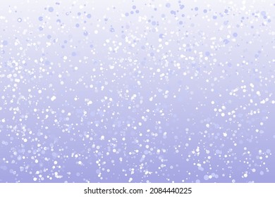 Blauer weißer Kreis Konfetti Feiertag Hintergrund. Weihnachtskarte oder Banner-Hintergrund. Transparenter Polka Punkt rund um konfetti schönen Hintergrund. Winterkonfettschneeflocken