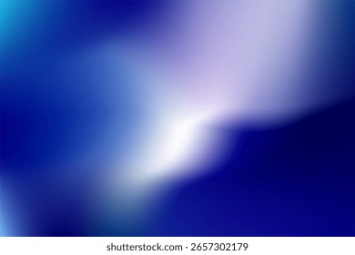 Fundo de gradiente de fumaça azul e branco 