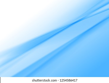 Fondo abstracto de degradado liso azul y blanco. Diseño de vectores