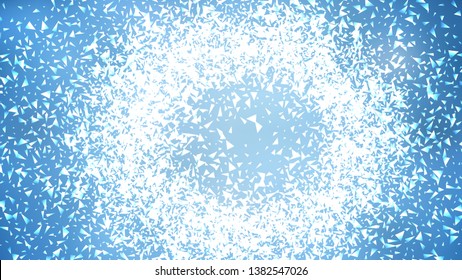 Blue and White Sparkle Background