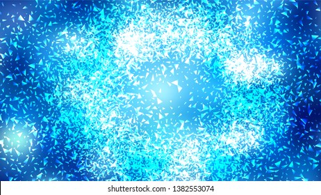 Blue and White Sparkling Background