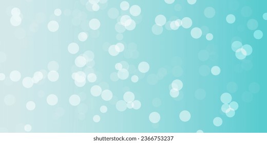 Blue and White Spotted Pattern, Transparent Lit Gradient Surface - Abstract Minimalist Background with Light and Dotted Texture - Vector Illustration Template for Your Own Decoration or Design