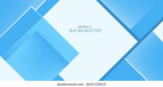blue and white square shapes decorative digital modern abstract background,wallpaper,card and cover design vector illustration.