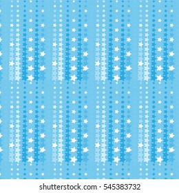 blue and white star halftone pattern background  vector illustration